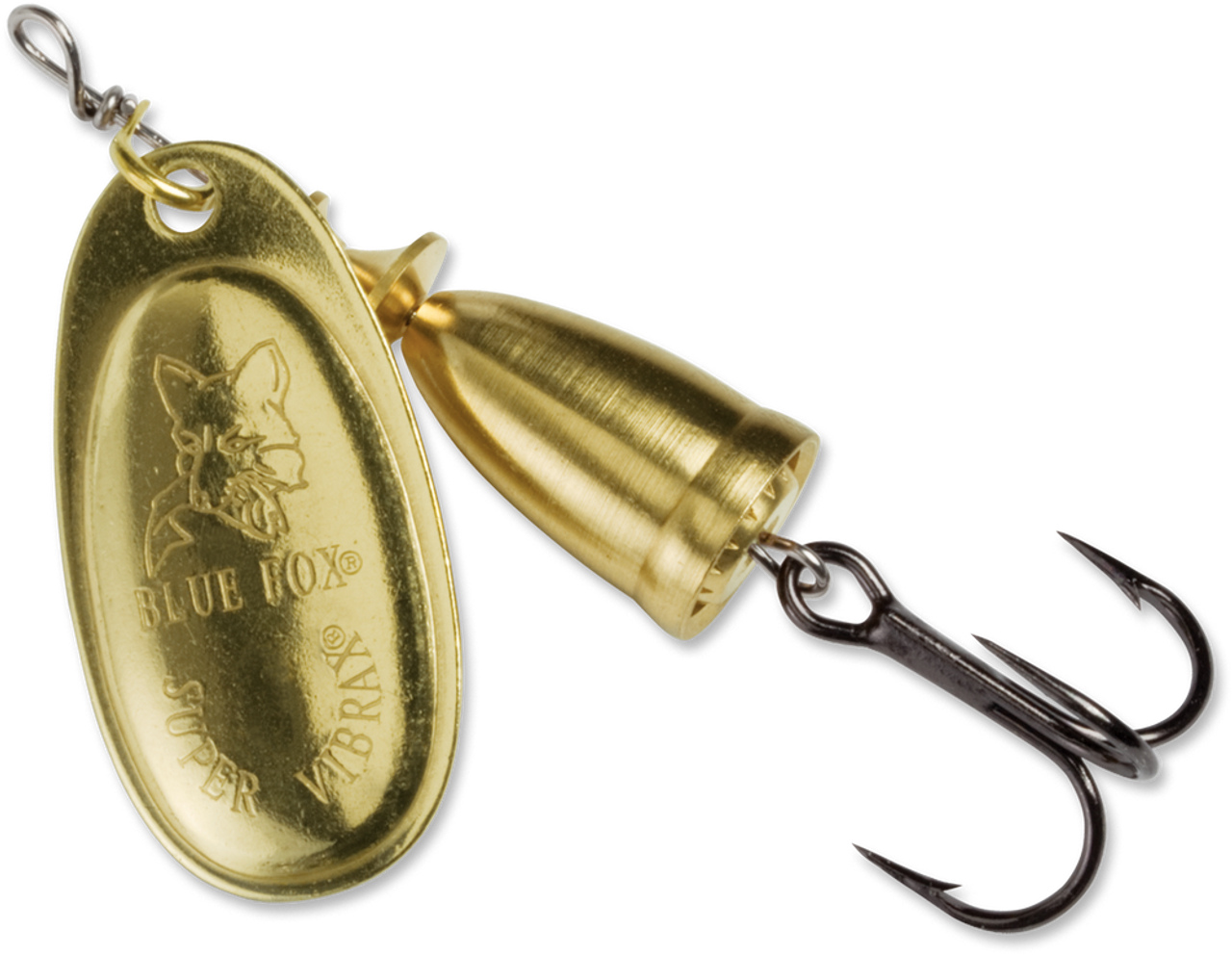 BLUE FOX PLATED  CLASSIC VIBRAX SPINNER