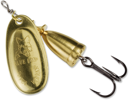 BLUE FOX PLATED  CLASSIC VIBRAX SPINNER