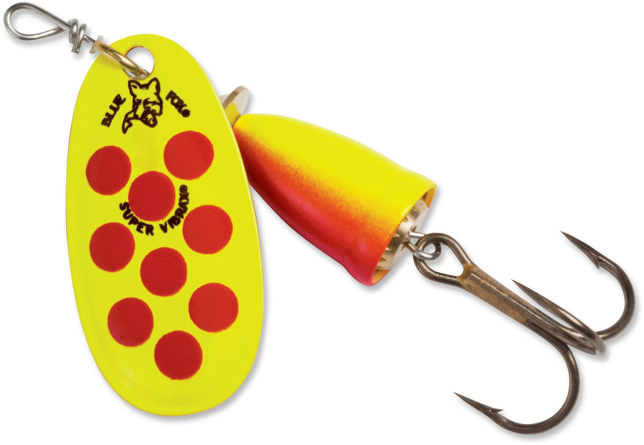 BLUE FOX PAINTED CLASSIC VIBRAX SPINNER