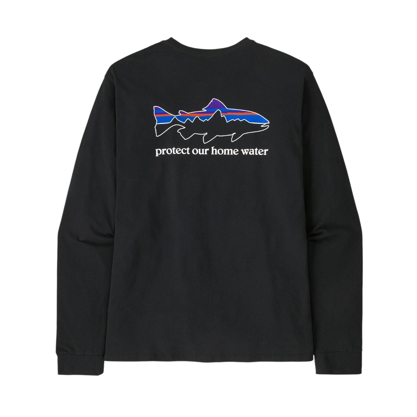 PATAGONIA MEN'S L/S HOME WATER TROUT RESPONSIBILI-TEE