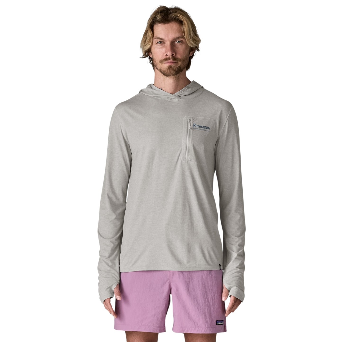 PATAGONIA MEN'S CAPILENE COOL SUN HOODY - PEOPLE BANNER