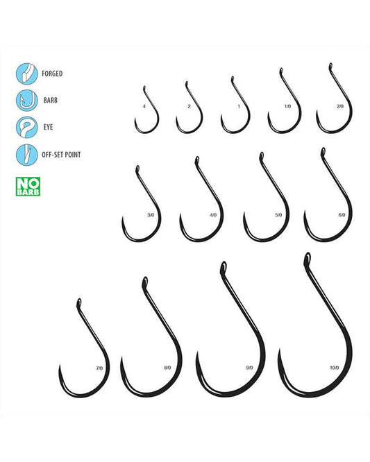 GAMAKATSU BARBLESS OCTOPUS HOOKS