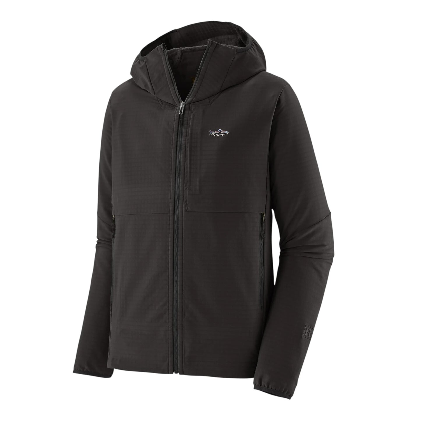 PATAGONIA M'S R1 TECHFACE FITZ ROY TROUT HOODY