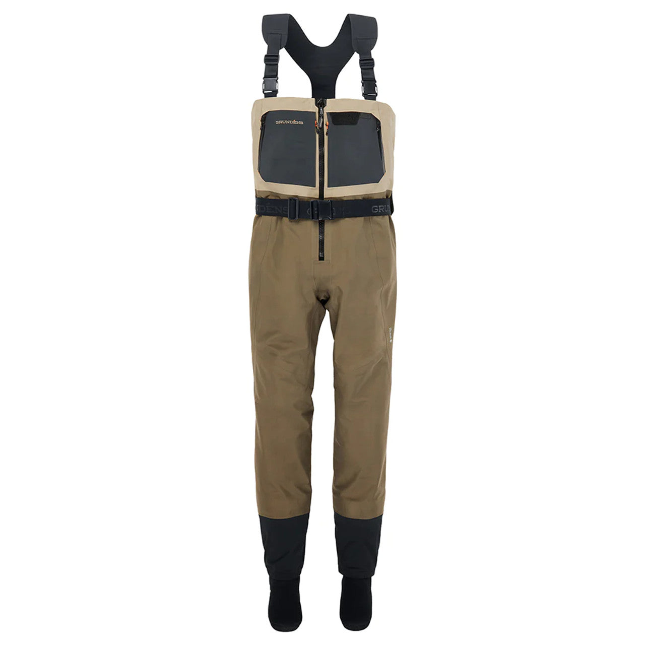 GRUNDENS MEN'S BOUNDARY ZIP STOCKINGFOOT WADERS