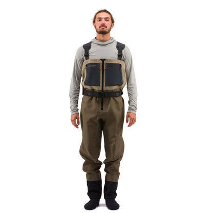 GRUNDENS MEN'S BOUNDARY ZIP STOCKINGFOOT WADERS