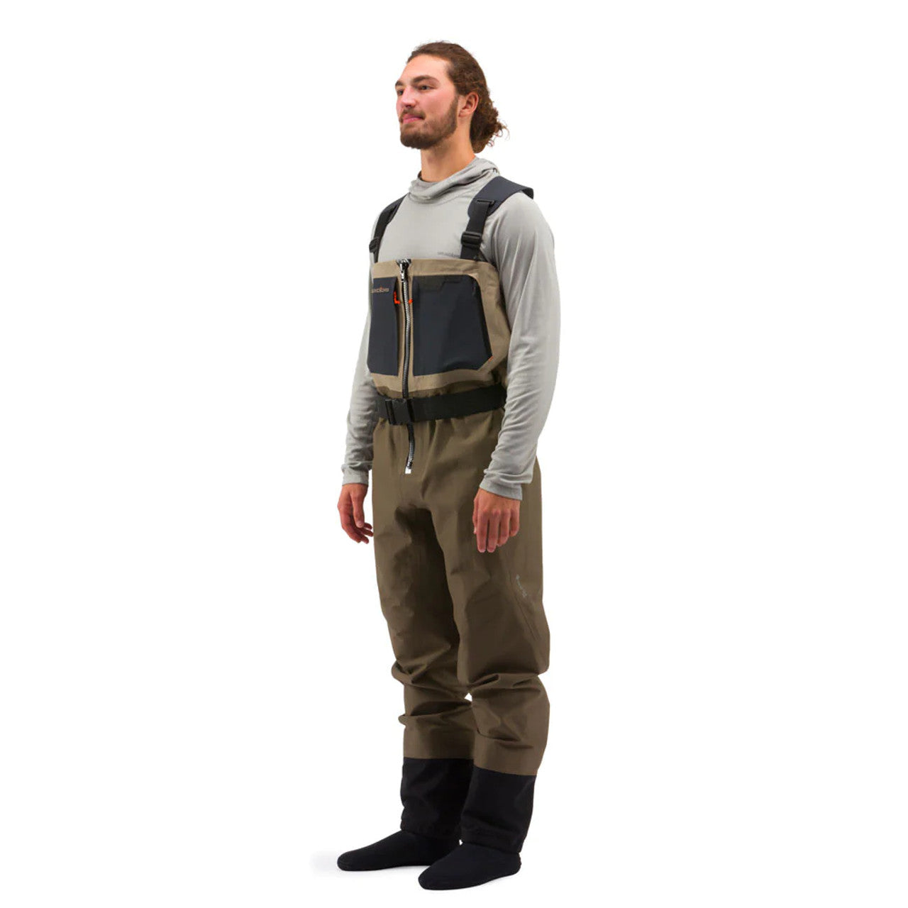 GRUNDENS MEN'S BOUNDARY ZIP STOCKINGFOOT WADERS
