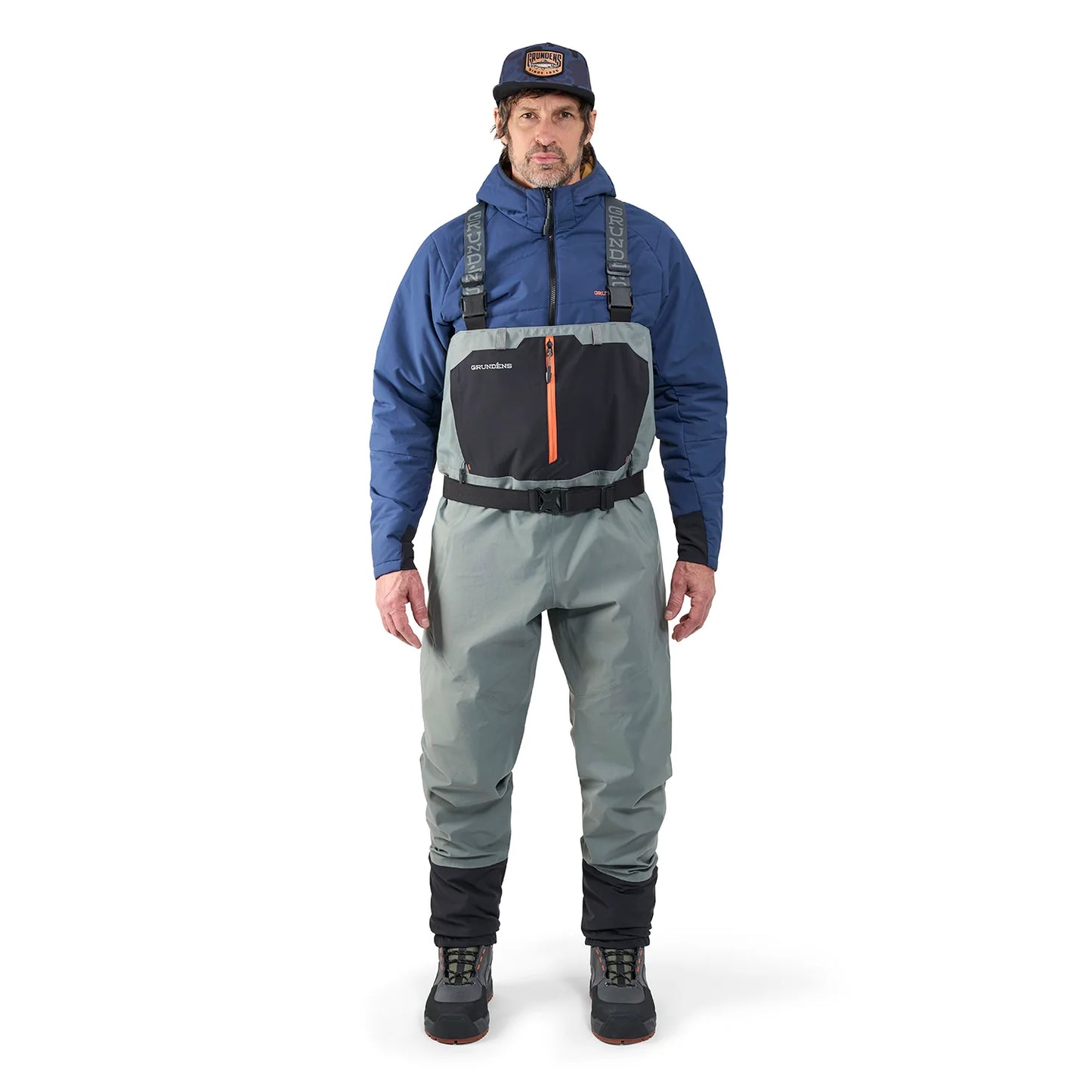 GRUNDENS MEN'S BEDROCK STOCKINGFOOT WADERS