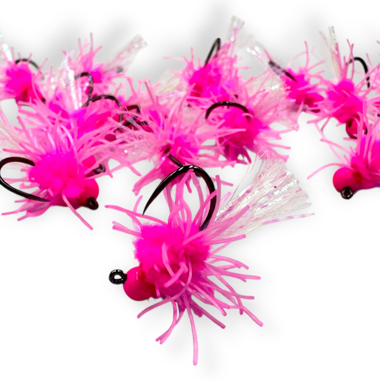 TODD'S CREEPER BARBIE BOMBER JIG FLY #8 BARBLESS