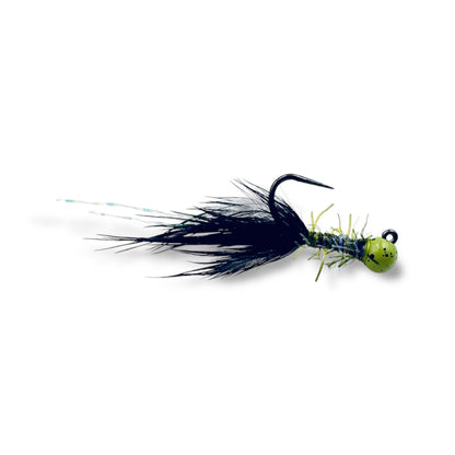 TODD'S CAMO BOMBER JIG FLY #10 BARBLESS