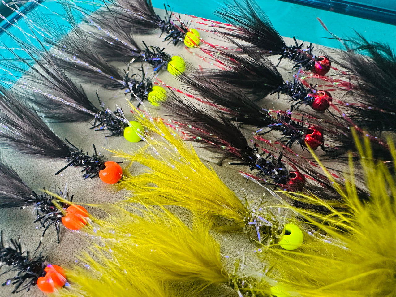 TODD'S VAMPIRE BOMBER JIG FLY #10 BARBLESS