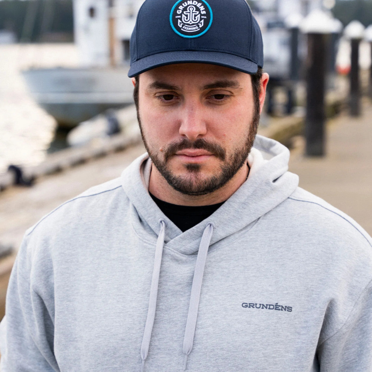 GRUNDENS DISPLACEMENT DWR HOODIE - COMMERCIAL BOAT