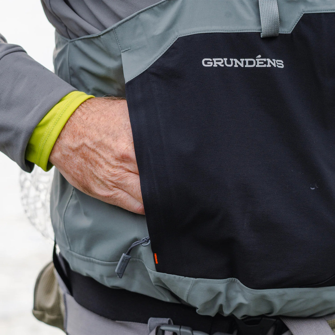 GRUNDENS MEN'S BEDROCK STOCKINGFOOT WADERS