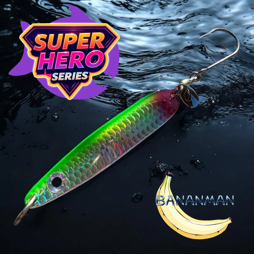 WESTCOAST PHAT-E SUPER HERO 3.5" SALTWATER TROLLING SPOON