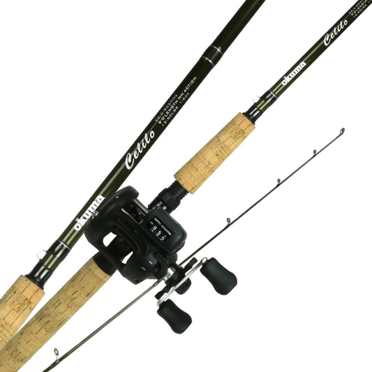 OKUMA CELILO KOKANEE COMBO WITH LINE-COUNTER REEL