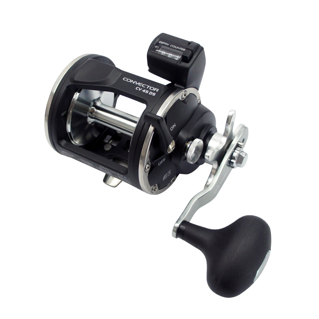 baitcaster reel counter Okuma Convector B Line CV-45DB The mechanical line counter measures line in feet as it pulls out for extreme trolling and/or downrigging accuracy Daiwa Lexa Line Counter Reel