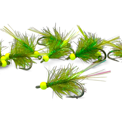 TODD'S PUNK ROCK GRINCH STREAMER FLY #8
