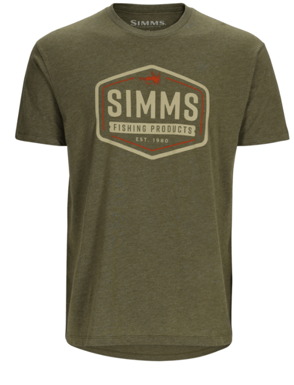 SIMMS MEN'S FLY PATCH TSHIRT