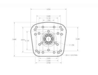 SCOTTY UNIVERSAL SOUNDER FISH FINDER MOUNT S368