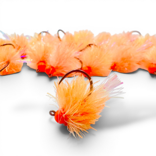 TODD'S BLOB BOMBER JIG FLY #10 BARBLESS TUNGSTEN