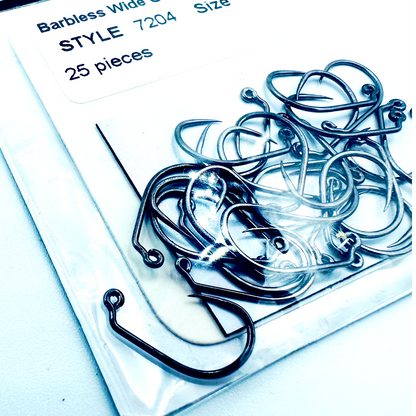 MFC BARBLESS WIDE GAP JIG 60 DEGREE #7204 HOOK