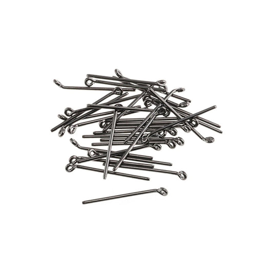 AQUA FLIES ROUND EYE SHANKS 25PK