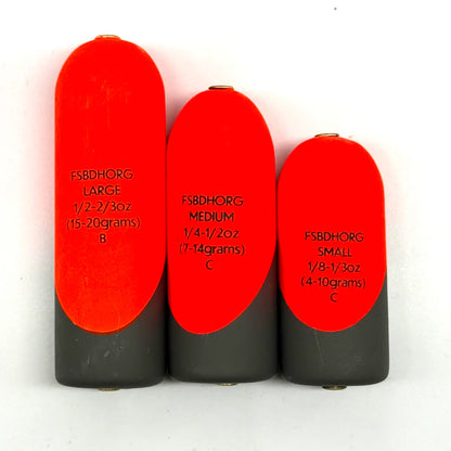 BNR FREE SLIDER BOBBER DOGGIN HORIZONTAL FOAM FLOAT