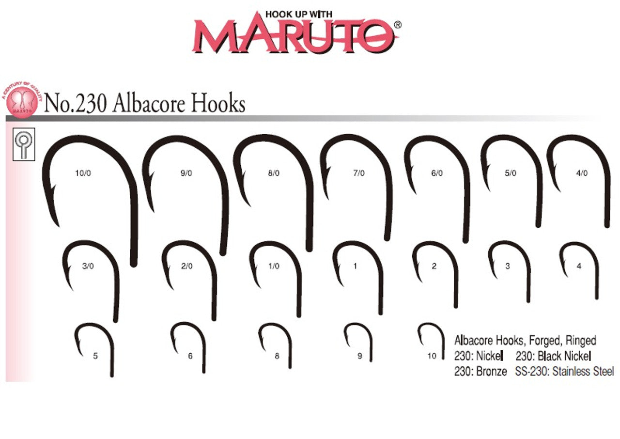 MARUTO 230 STURGEON BAIT HOOK 10/PK