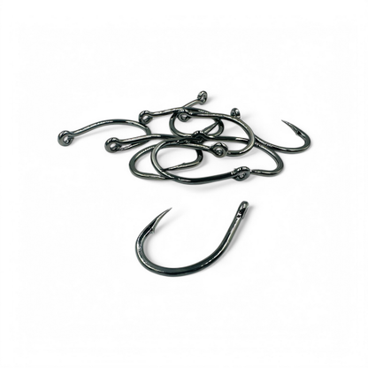 best fishing hooks for sturgeon Eagle Claw Wolf River Rig Line Sturgeon rigs feature a Japanese Gamakatsu barbless octopus hook which adheres to all West Coast Sturgeon regulations Gamakatsu Big River Bait Hook
