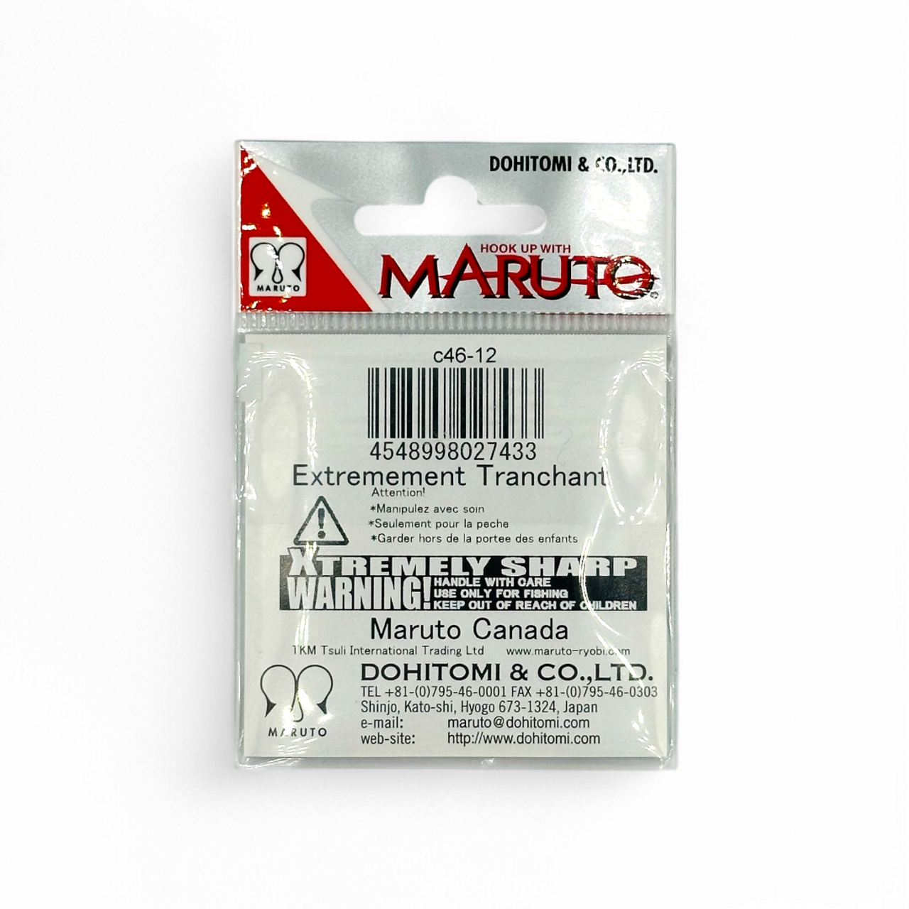 MARUTO C46 SHRIMP & CADDIS SHORT PUPA FLY HOOK