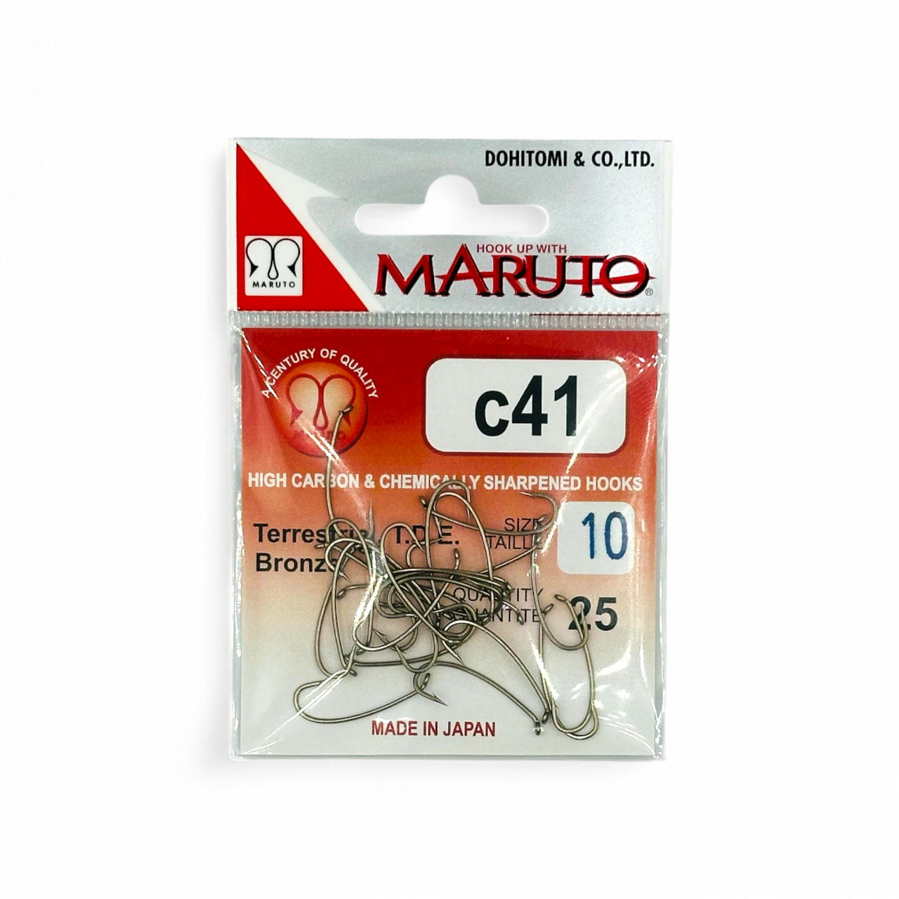 MARUTO C41 HOPPER & TERRESTRIAL DOWN EYE FLY HOOK