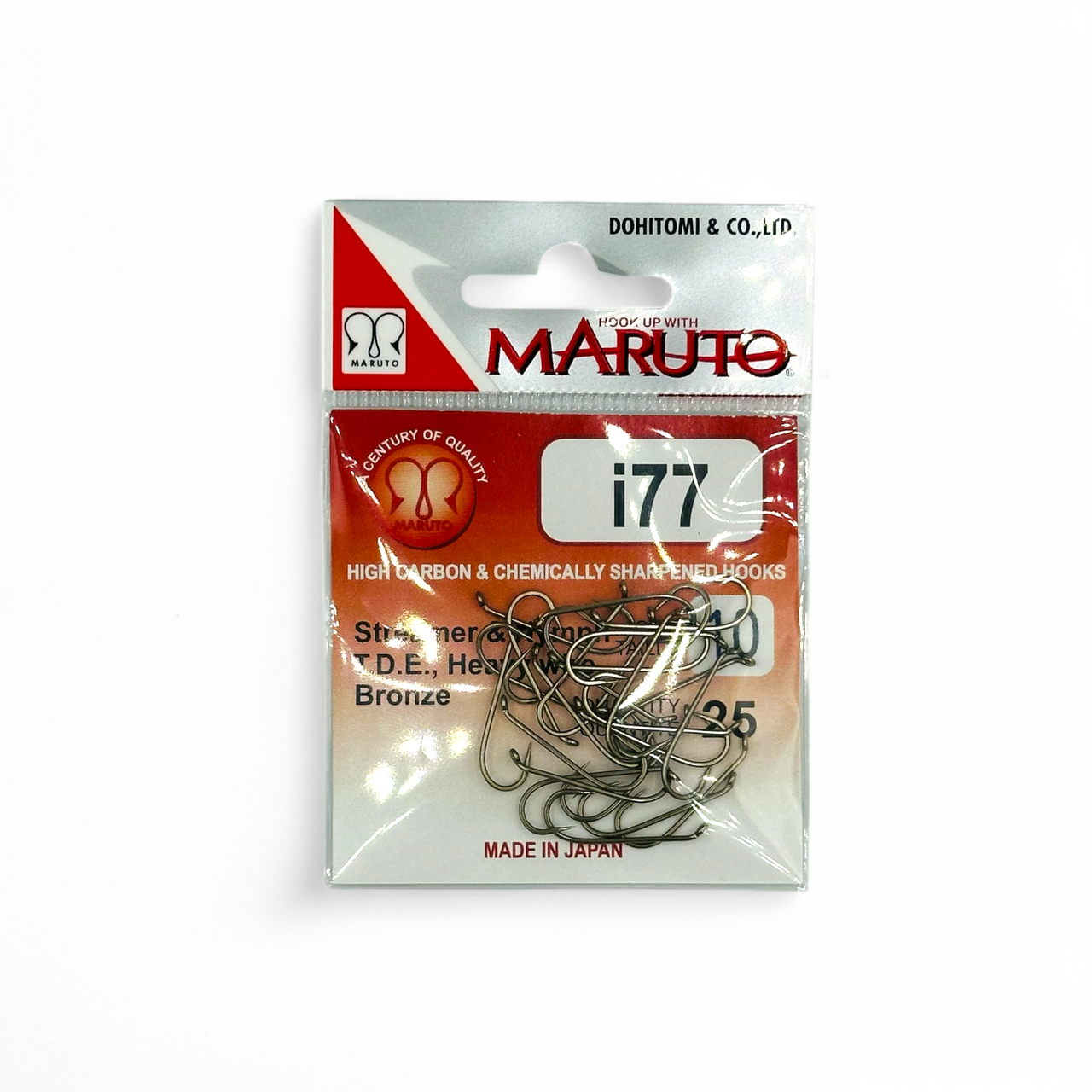 MARUTO I77 STREAMER & NYMPH T.D.E BRONZE FLY HOOK