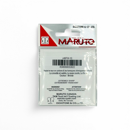 MARUTO C46FW CURVED SCUD FLY HOOK