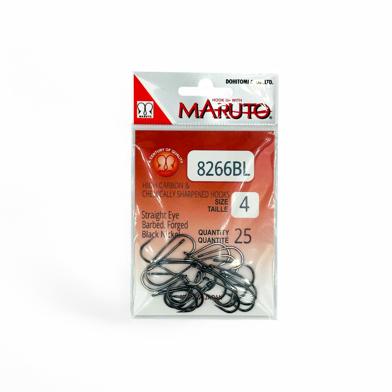 MARUTO 8266BL STRAIGHT EYE BARBLESS