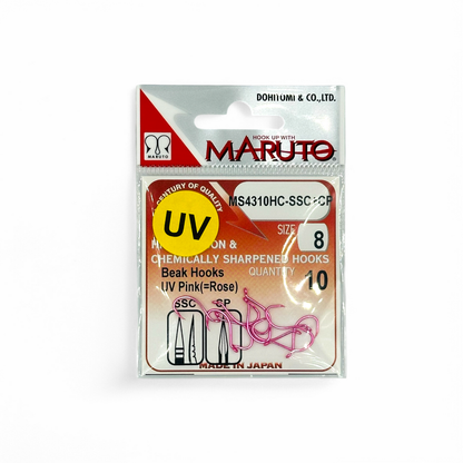 MARUTO MS4310 SSC+CP UV PINK BEAK HOOK