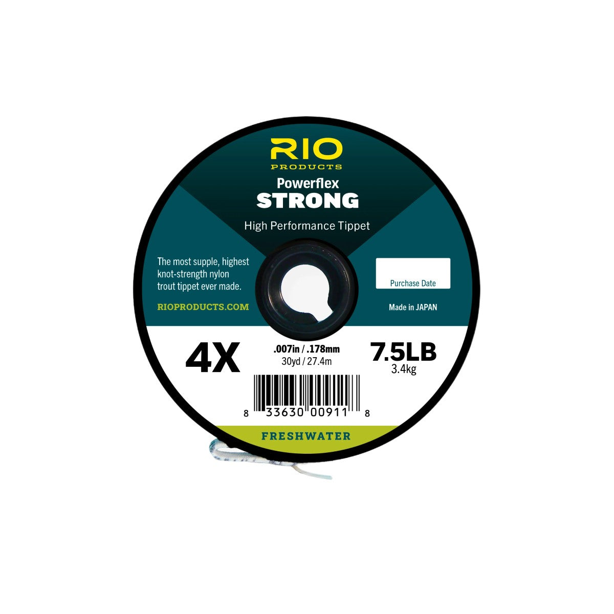 RIO POWERFLEX STRONG 30YD TIPPET