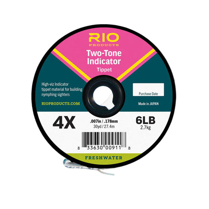 RIO TWO TONE INDICATOR TIPPET 30YD