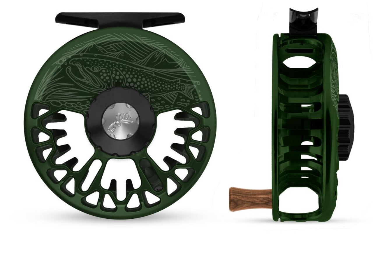 ABEL VAYA FLY REEL WITH ENGRAVING
