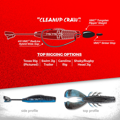 RAPALA CRUSHCITY CLEANUP CRAW