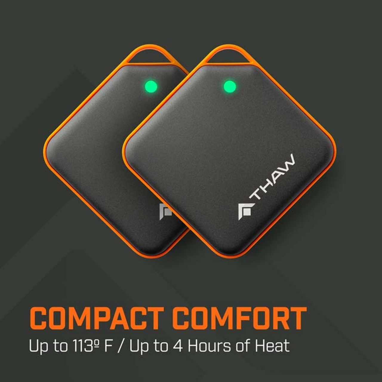 THAW 2K RECHARGEABLE HAND WARMERS AND BEANIE SET