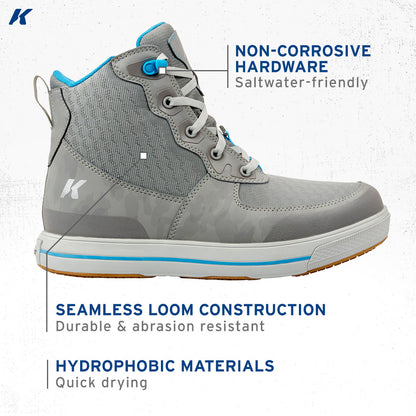 KORKERS SALT SNEAKER WADING BOOTS W/ KLING-ON DECK