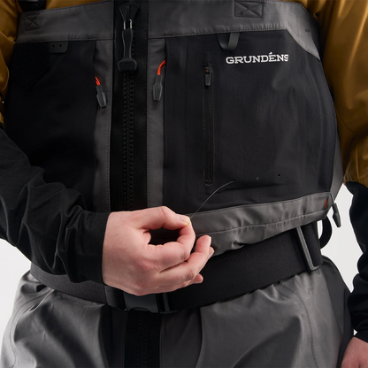 GRUNDENS MEN'S VECTOR ZIP STOCKINGFOOT WADER