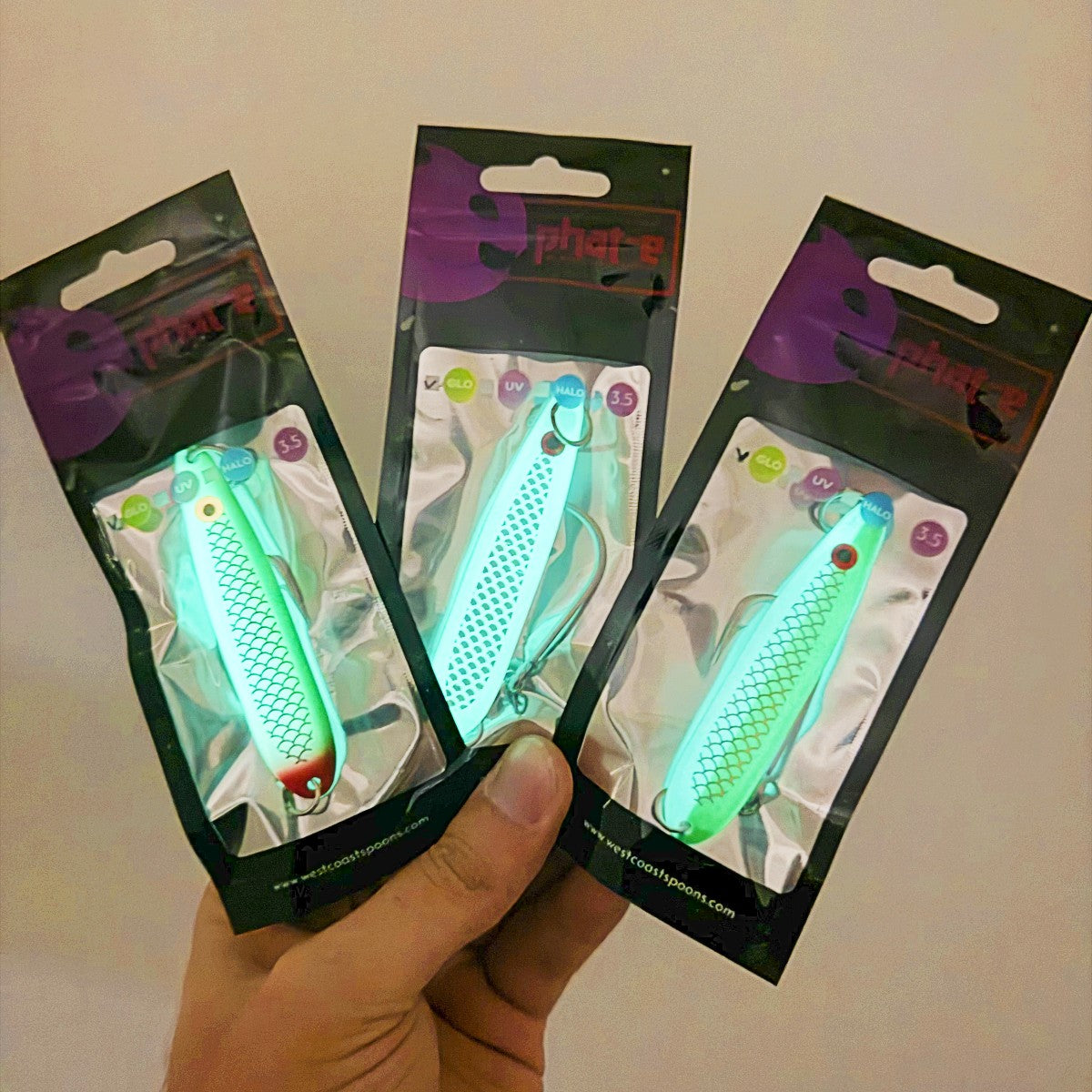 WESTCOAST PHAT-E 3.5" SALTWATER TROLLING SPOON