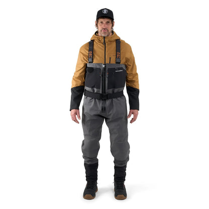 GRUNDENS MEN'S VECTOR ZIP STOCKINGFOOT WADER
