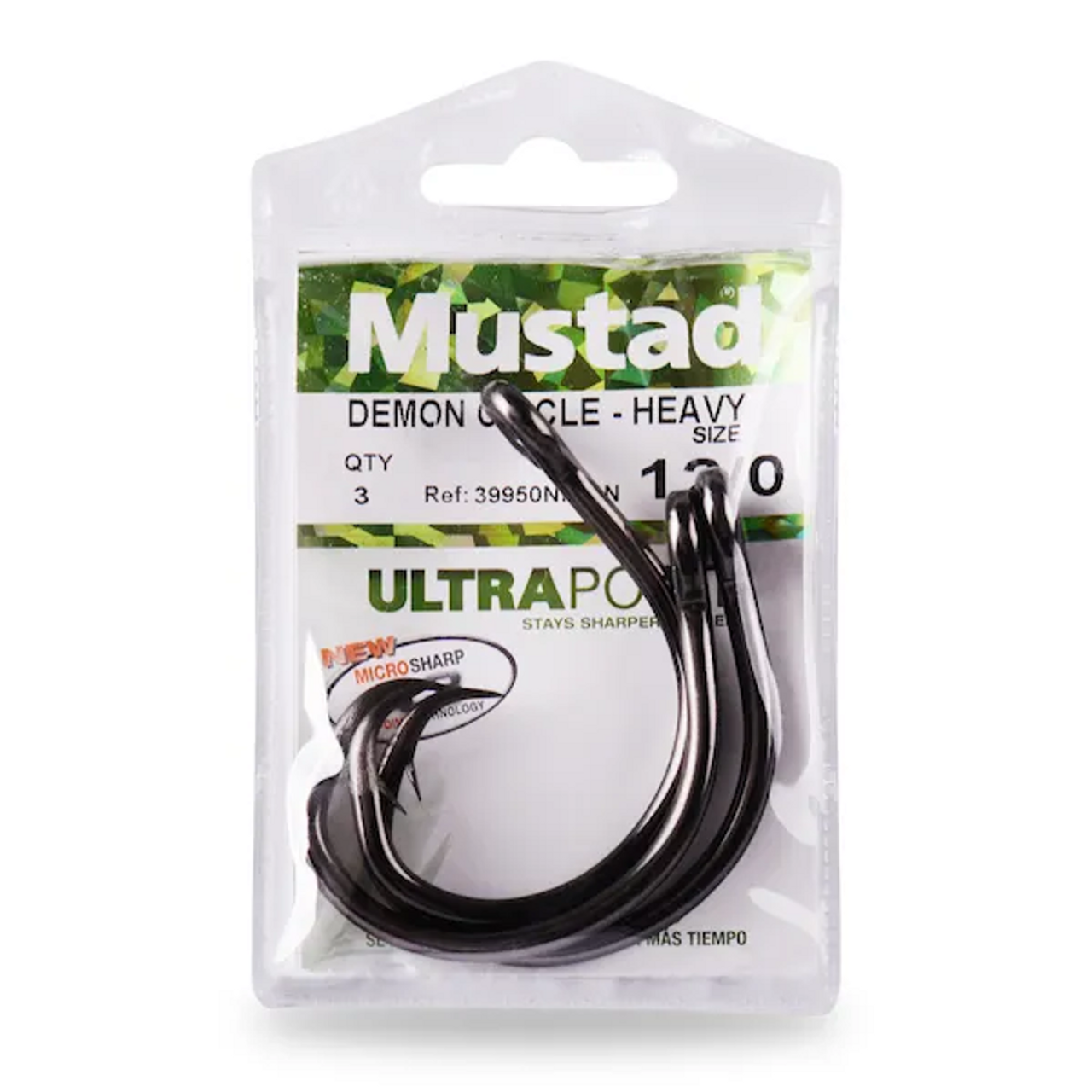 MUSTAD DEMON PERFECT CIRCLE IN-LINE - 3X STRONG
