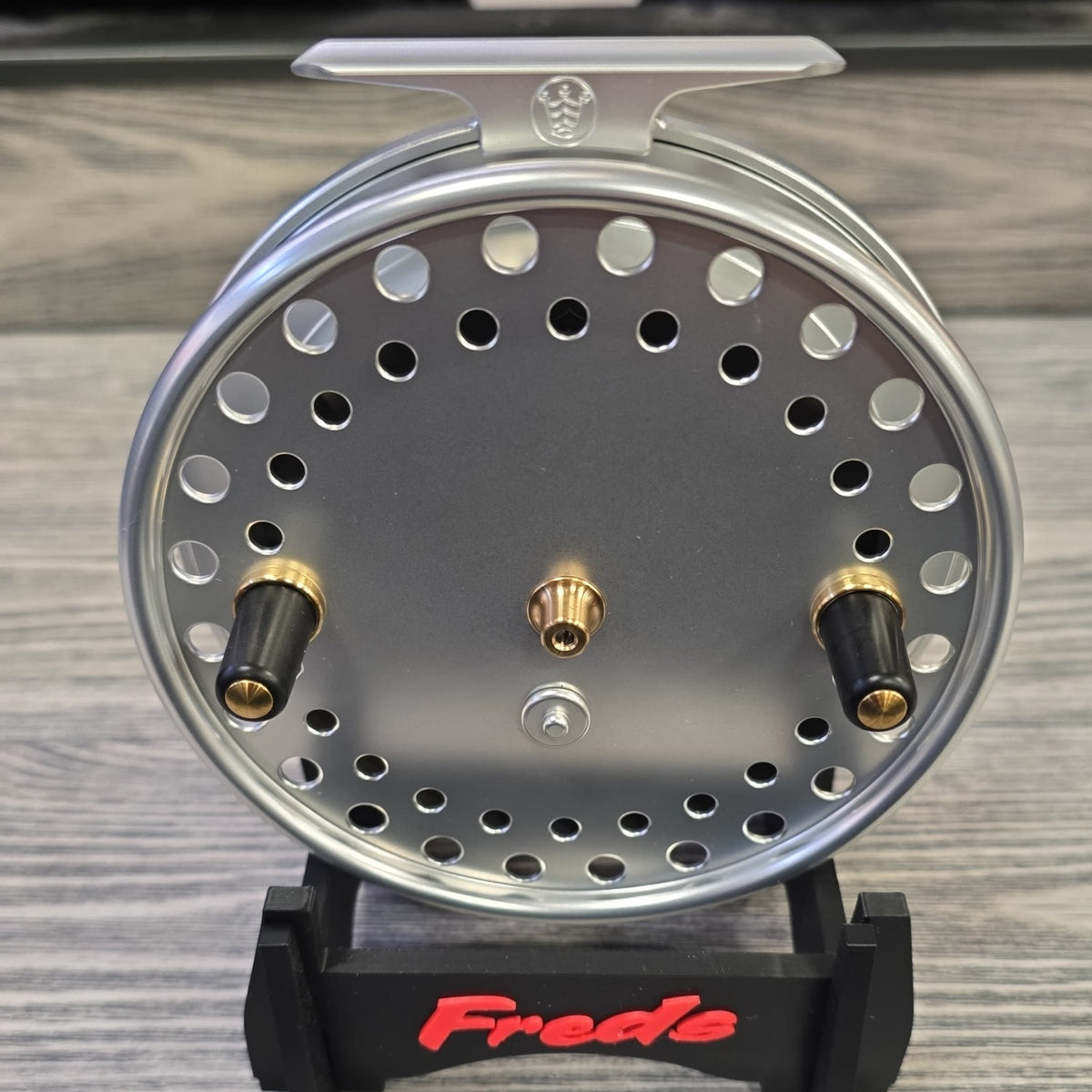 KINGPIN ZEPHYR 475 4 3/4" CENTERPIN FLOAT REEL STEELHEAD SOCIETY OF BC EDITION
