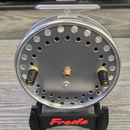 KINGPIN ZEPHYR 475 4 3/4" CENTERPIN FLOAT REEL STEELHEAD SOCIETY OF BC EDITION