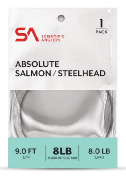 SA ABSOLUTE SALMON/STEELHEAD 9FT LEADER