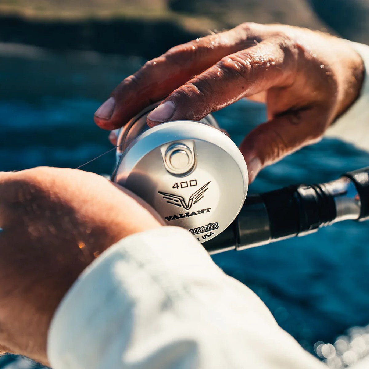 Accurate Valiant 2 600 Lever Drag Reel | Single Speed Baitcast
