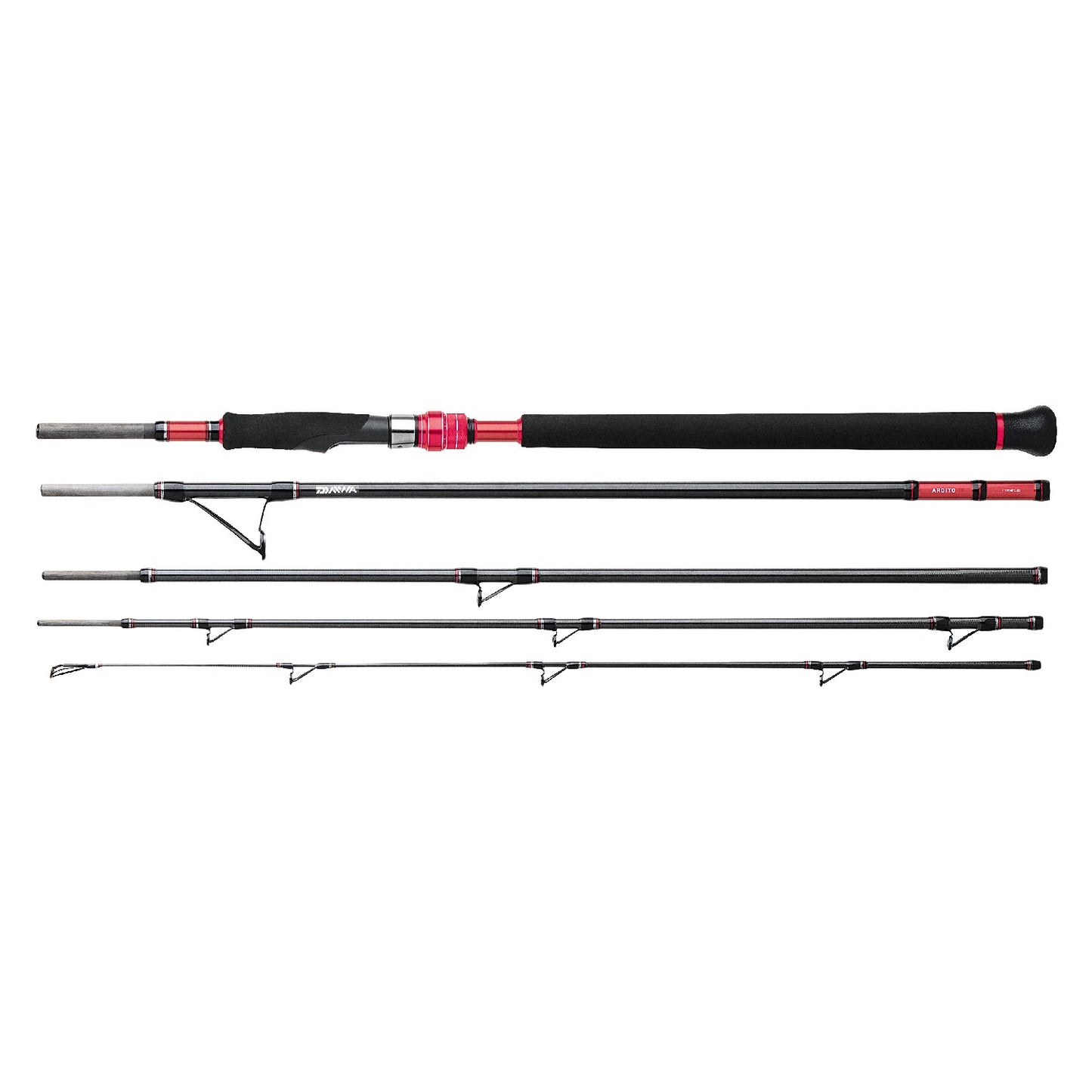 DAIWA ARDITO TRAVEL SURF SPINNING ROD - 5PC