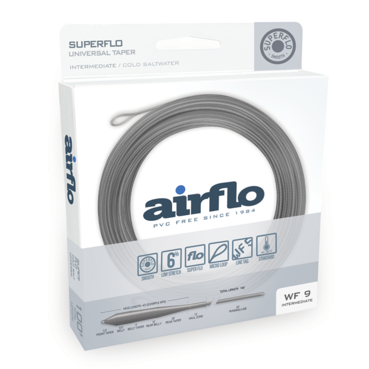 AIRFLO SUPERFLO COLD SALT UNIVERSAL INTERMEDIATE FLY LINE